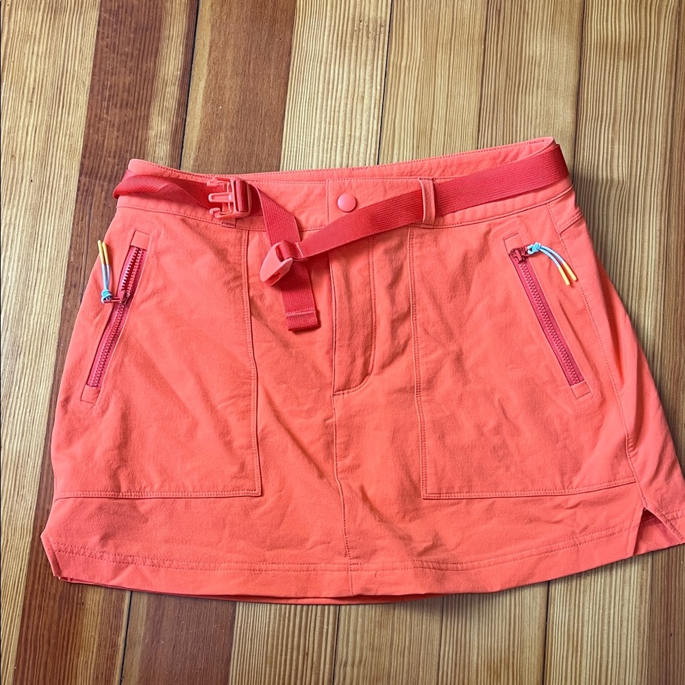 Outdoor Voices Orange Skirt